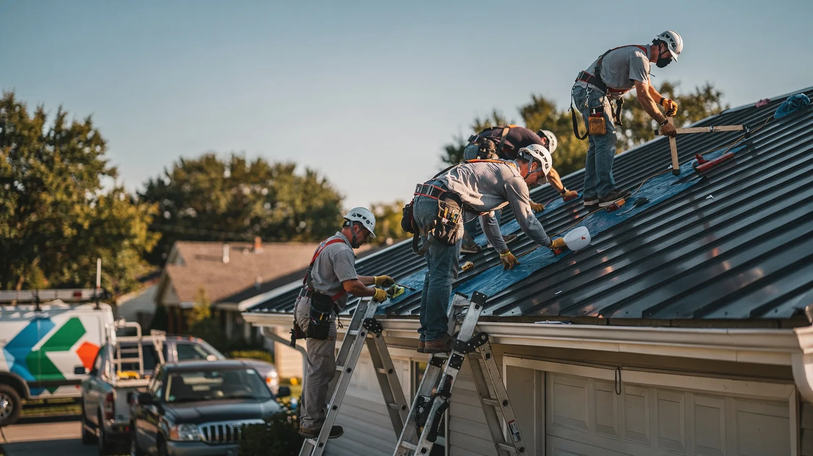 Metal Roof Installation in Saint Lucas, IA near me